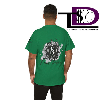 Money Power Unisex Heavy Cotton Tee | Statement Shirt, Motivational Apparel, Gift for Him, Streetwear, Casual T-Shirt