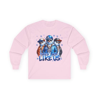 Street Vibe Long Sleeve Tee - "They Not Like Us"