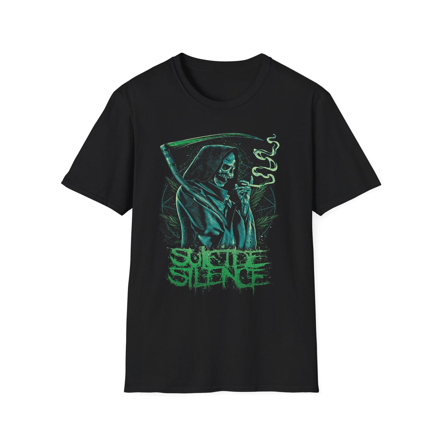 Unisex Softstyle T-Shirt - Suicide Silence Graphic Tee for Music Fans