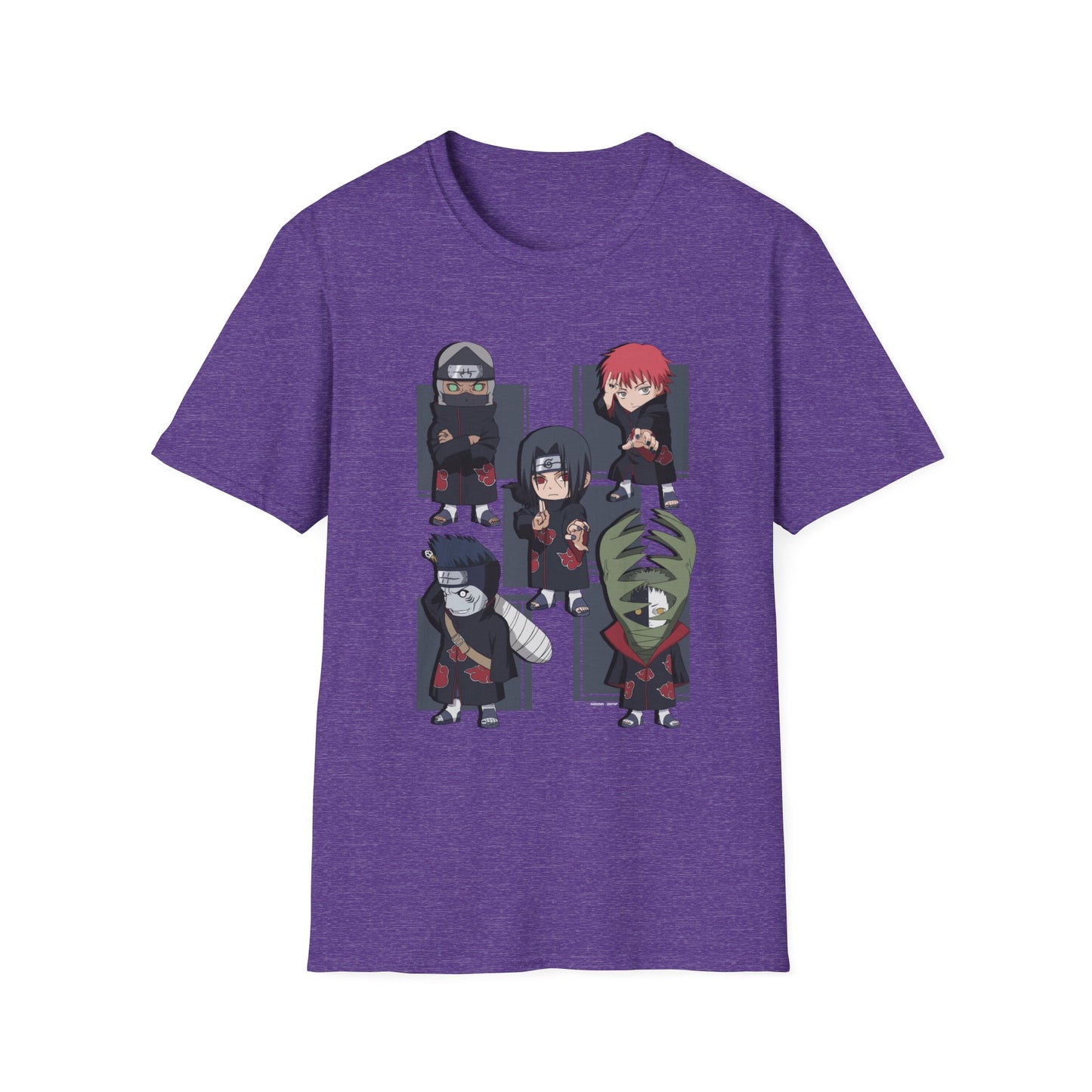 Anime Character Unisex Softstyle T-Shirt - Cool Graphic Tee for Fans