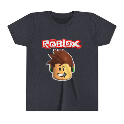 Youth Roblox Adventure Tee - Fun Shirt for Kids, Gamer T-Shirt, Birthday Gift, Casual Wear, Playtime Outfit