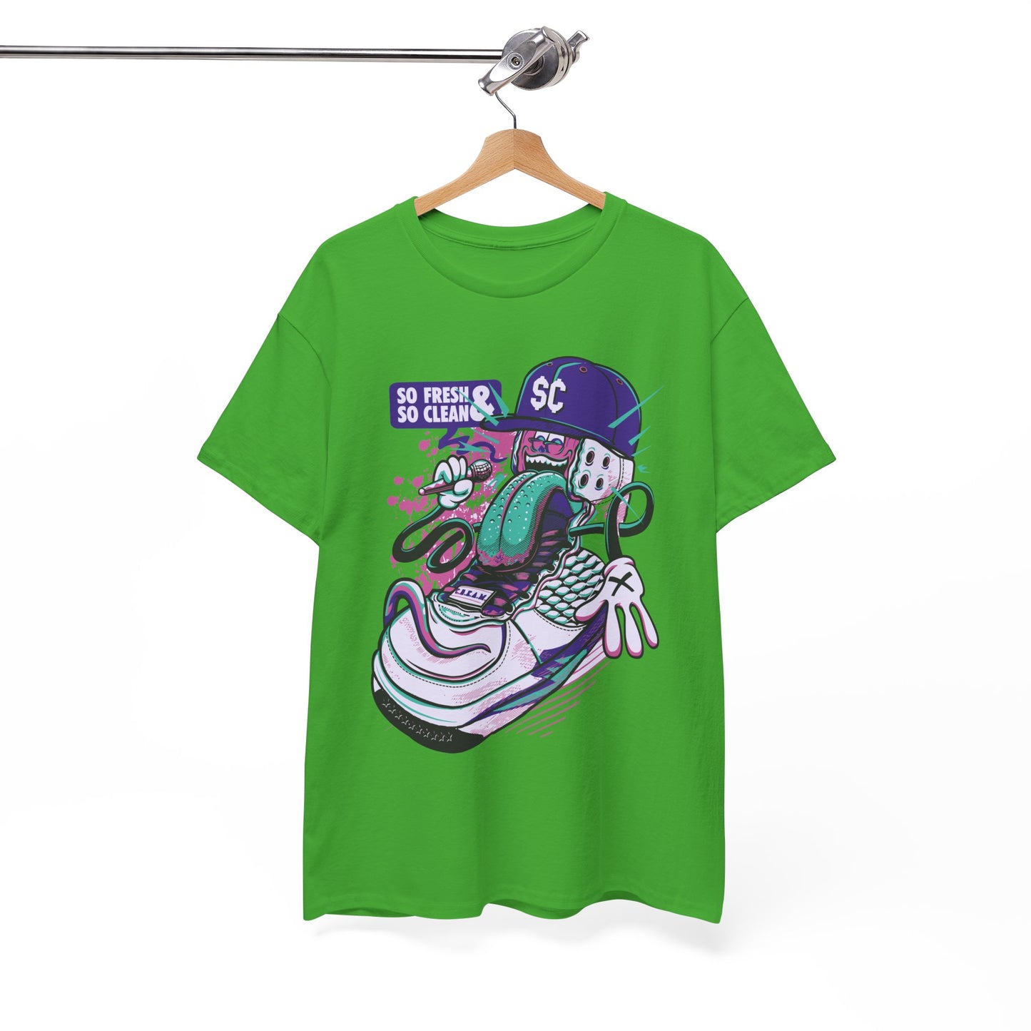 So Fresh So Clean Unisex Heavy Cotton Tee - Trendy Streetwear T-Shirt