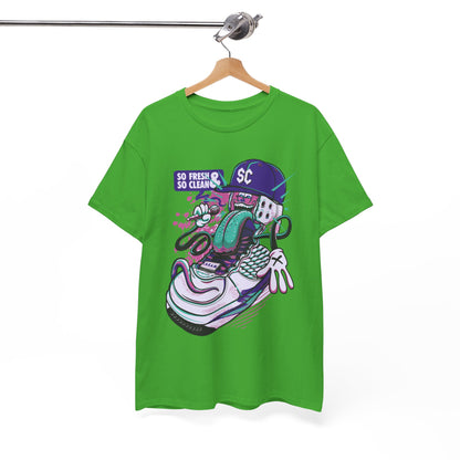 So Fresh So Clean Unisex Heavy Cotton Tee - Trendy Streetwear T-Shirt