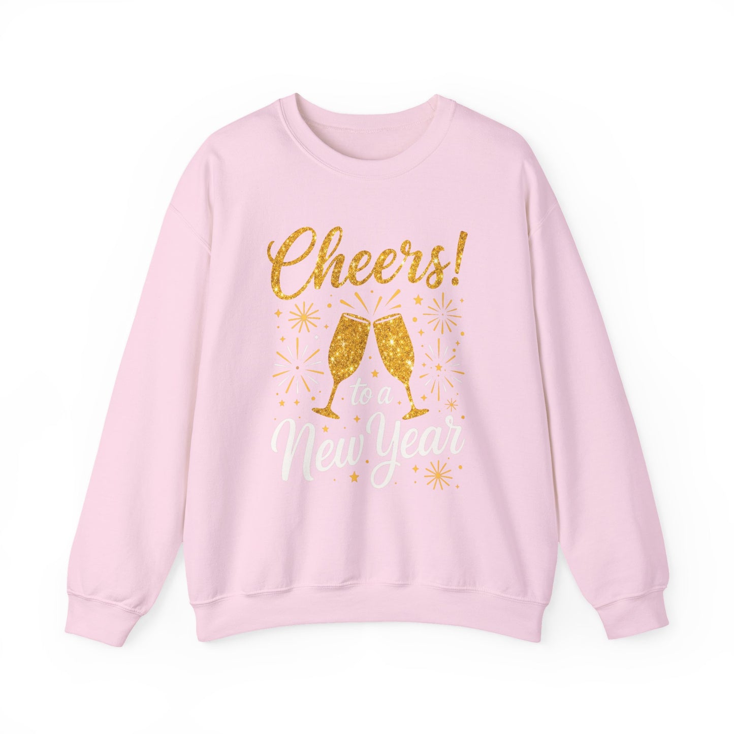 Cheers to a New Year Sweatshirt — New Year’s Eve Celebration Crewneck