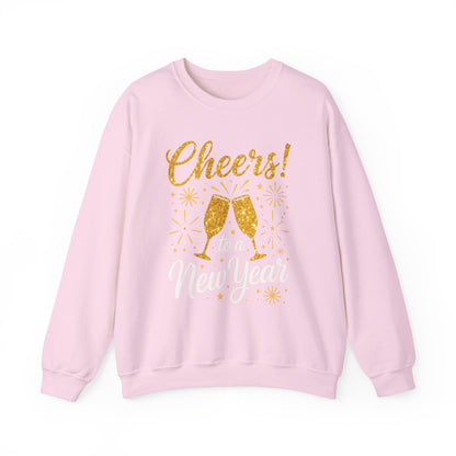 Cheers to a New Year Sweatshirt — New Year’s Eve Celebration Crewneck