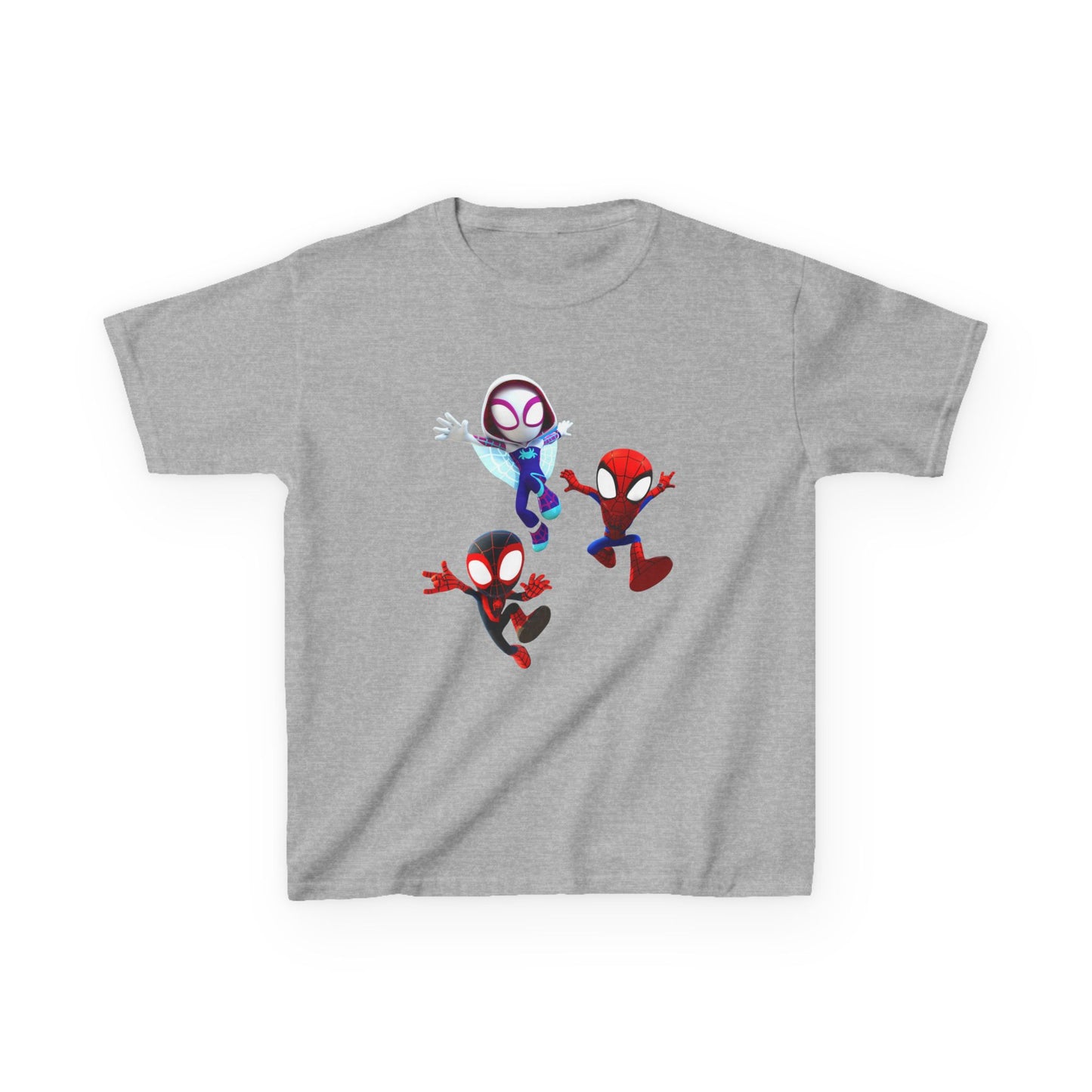 Kids Superhero Adventure Tee, Kids Birthday Gift, Fun Playwear, Spiderman Costume Shirt, Cartoon Character T-Shirt, Summer Outfit