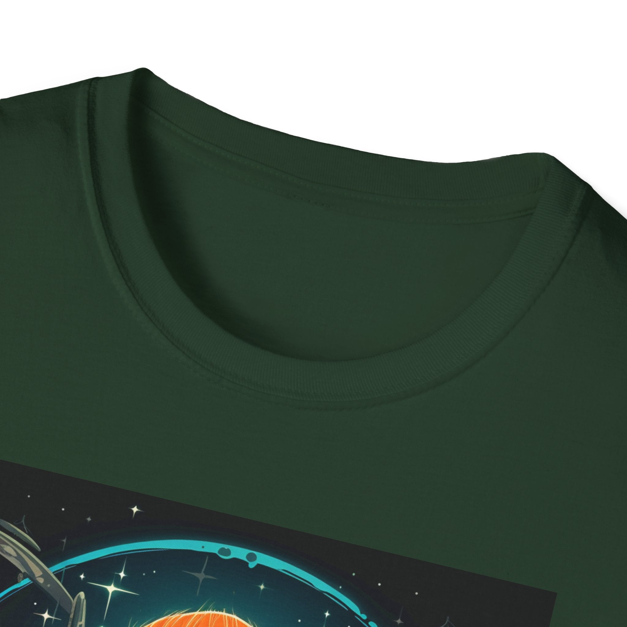 Alien Galaxy Unisex T-Shirt - Cosmic Art Design