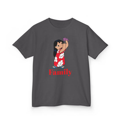 Kids Family Tee, Cute Kids T-Shirt, Family Bonding Shirt, Birthday Gift for Kids, Cute Family Design Tee
