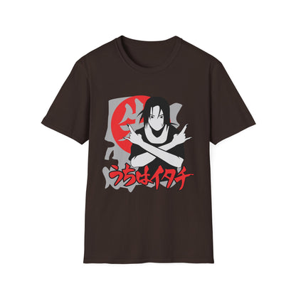 Unisex Softstyle Anime T-Shirt - Iconic Itachi Design