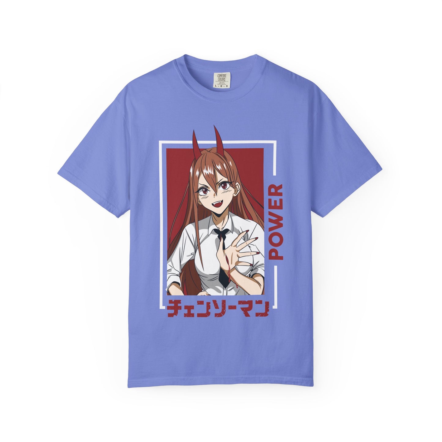 Anime Power T-Shirt, Trendy Unisex Tee, Cool Graphic Tee, Gift for Anime Fans, Anime Merchandise, Casual Wear