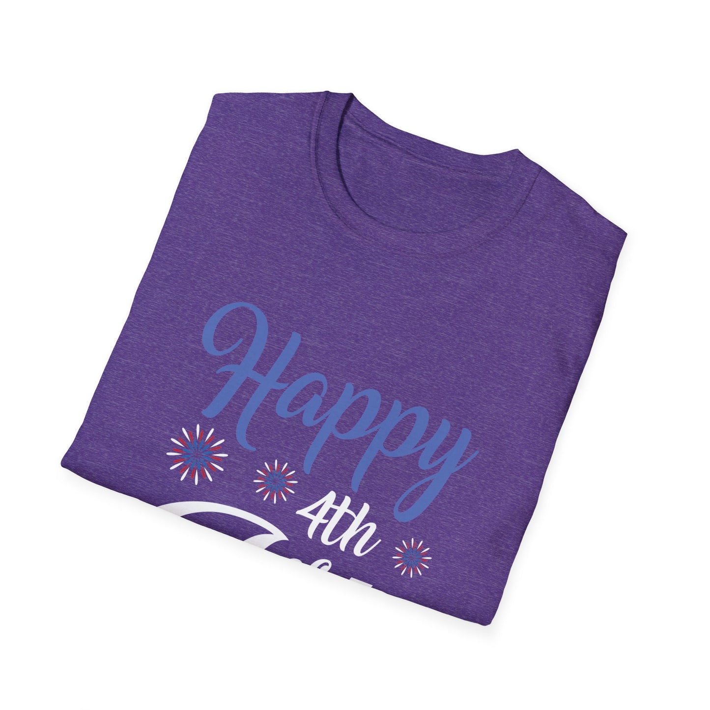 Happy Vibes Unisex Softstyle T-Shirt | Casual Wear, Gift for Friends, Birthday Gift, Positivity Shirt, Everyday Comfort