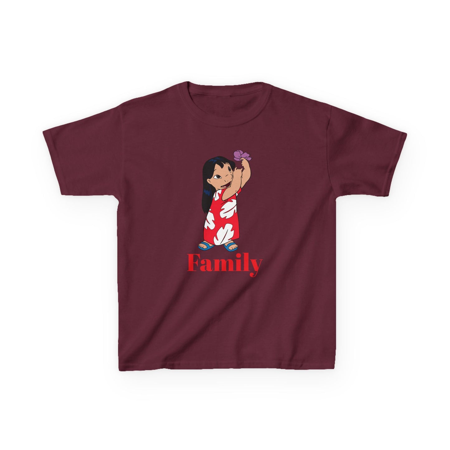 Kids Family Tee, Cute Kids T-Shirt, Family Bonding Shirt, Birthday Gift for Kids, Cute Family Design Tee