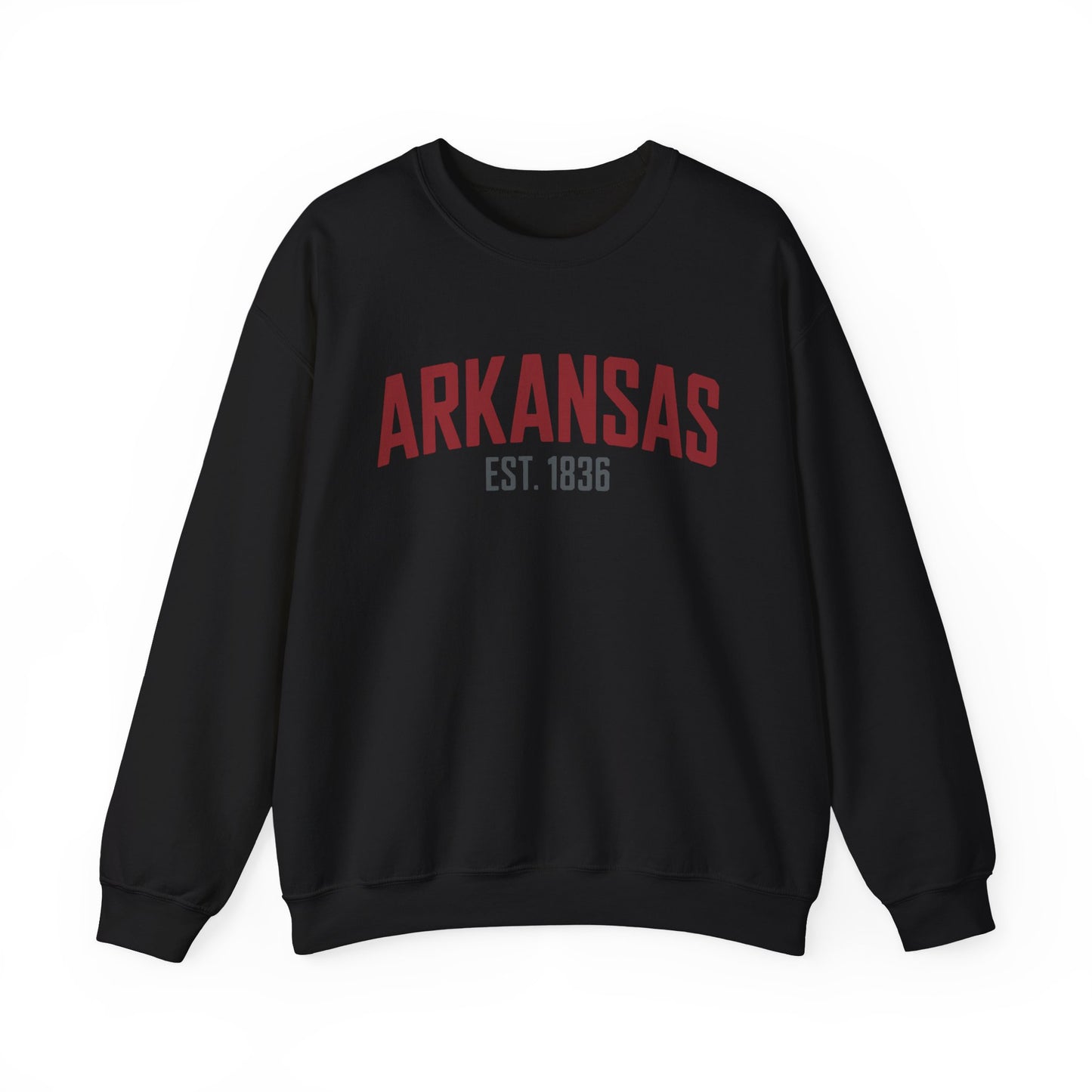 Arkansas Established 1836 Crewneck Sweatshirt