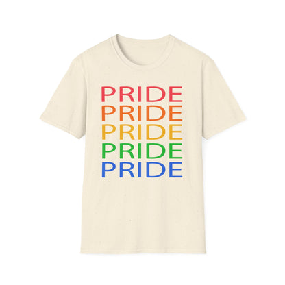 Pride Celebration Unisex T-Shirt | LGBTQ+ Pride Tee, Rainbow Pride Shirt, Equality Apparel, Gift for Pride Month