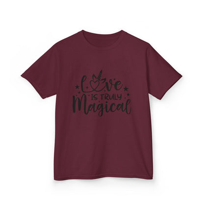 Kids Magical Love Tee - Cute & Comfy Heavy Cotton T-Shirt for Children