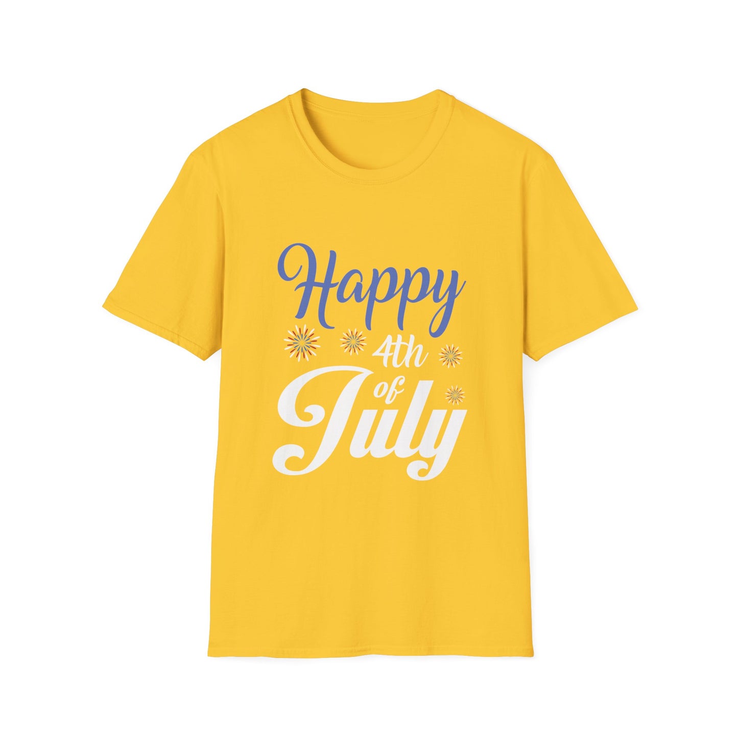 Happy Vibes Unisex Softstyle T-Shirt | Casual Wear, Gift for Friends, Birthday Gift, Positivity Shirt, Everyday Comfort