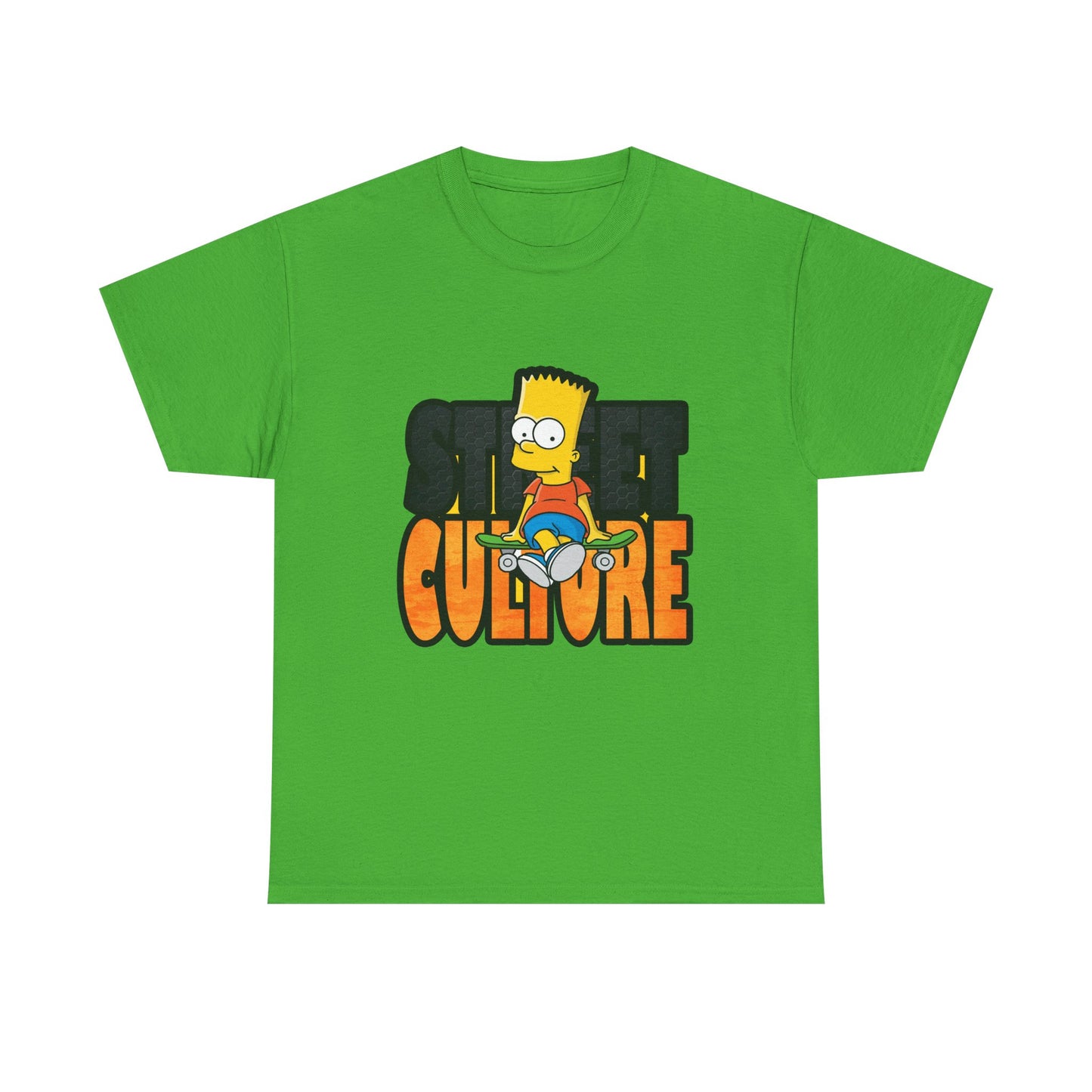 Retro Bart Simpson Unisex Heavy Cotton Tee - Street Culture Vibe