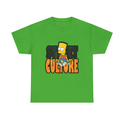 Retro Bart Simpson Unisex Heavy Cotton Tee - Street Culture Vibe