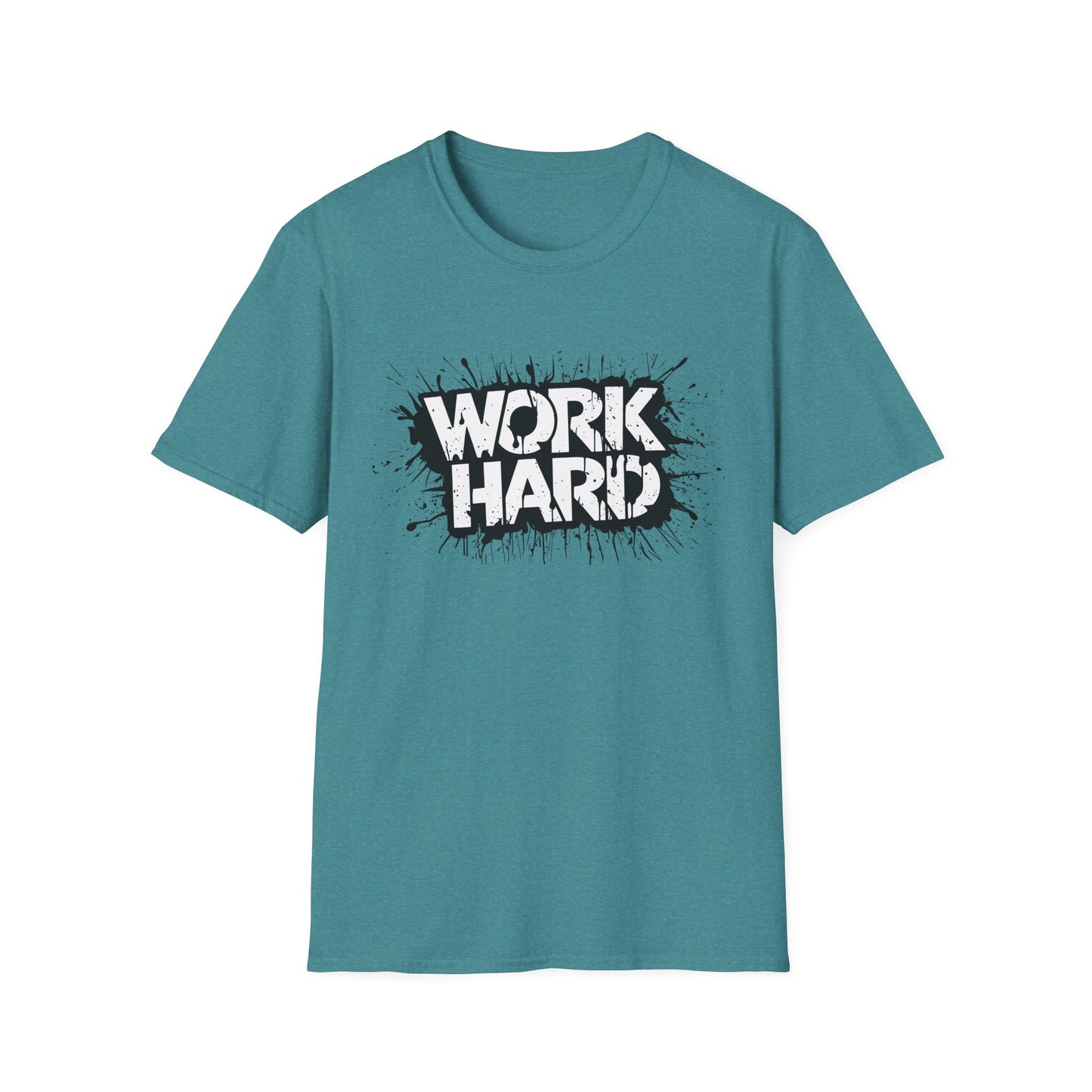 Work Hard Unisex T-Shirt - Motivational Tee for Gym, Gifts, Casual Wear, Funny Shirt, Work Motivation Apparel