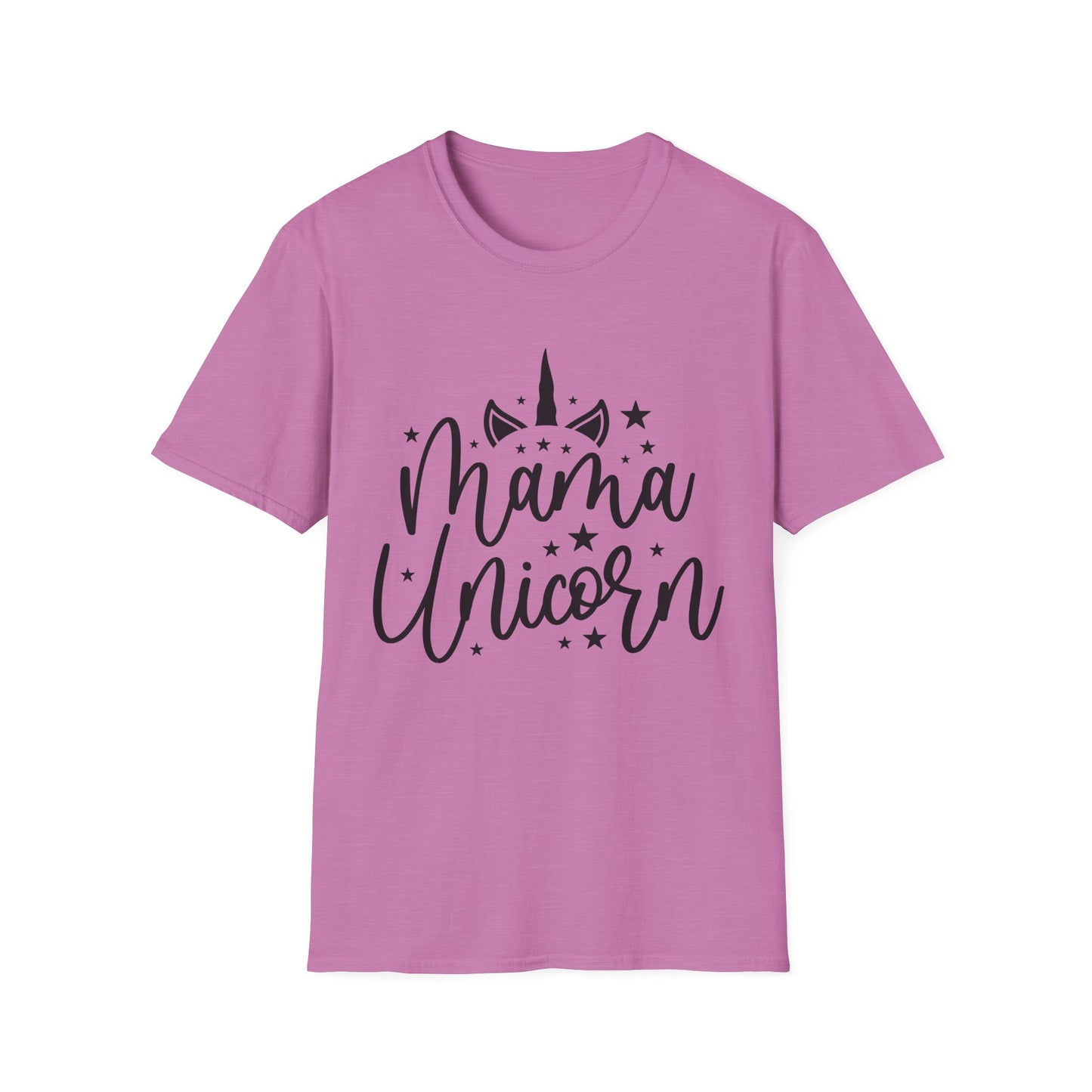 Mama Unicorn Unisex Softstyle T-Shirt – Perfect Gift for Moms, Magical Occasions & Everyday Wear