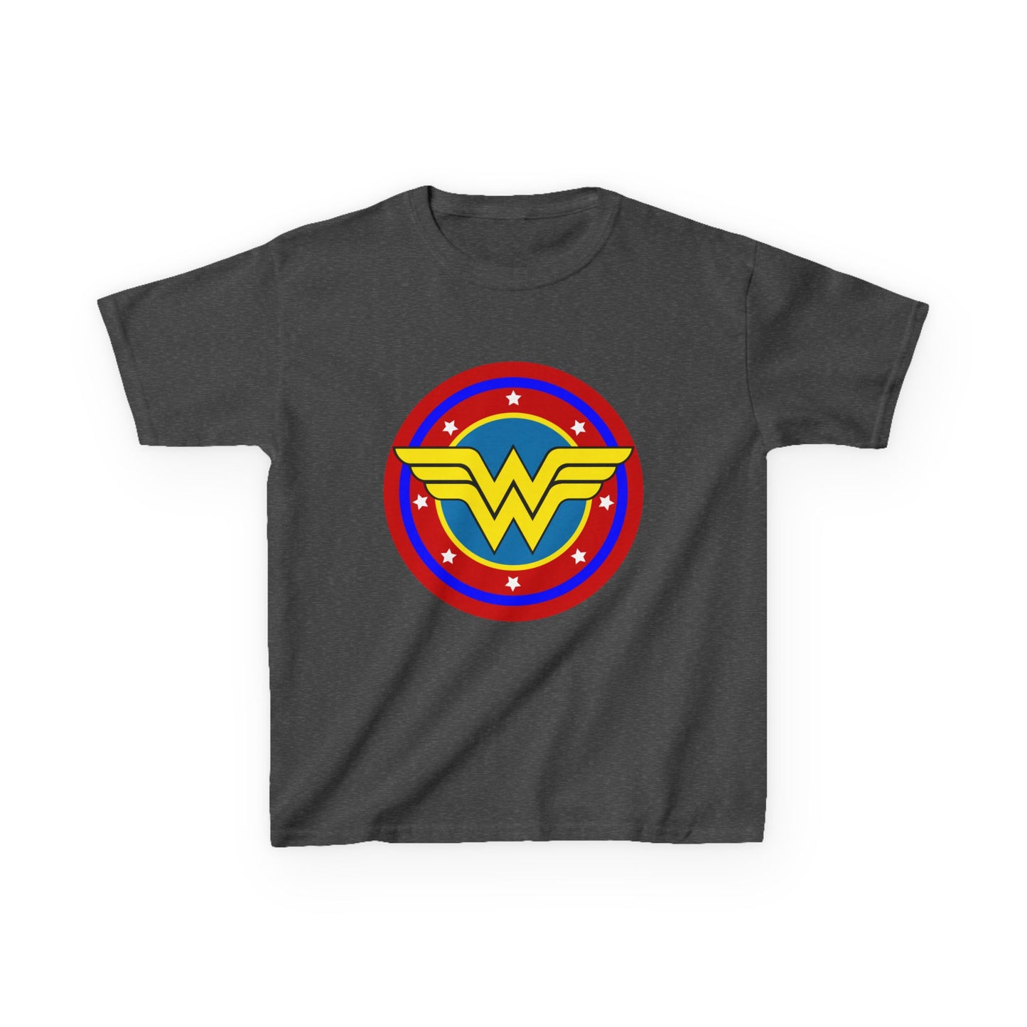 Wonder Woman Kids Tee, Superhero Shirt, Birthday Gift, Comic Book Apparel, Children's Clothing, Cartoon T-Shirt, Movie Merchandise