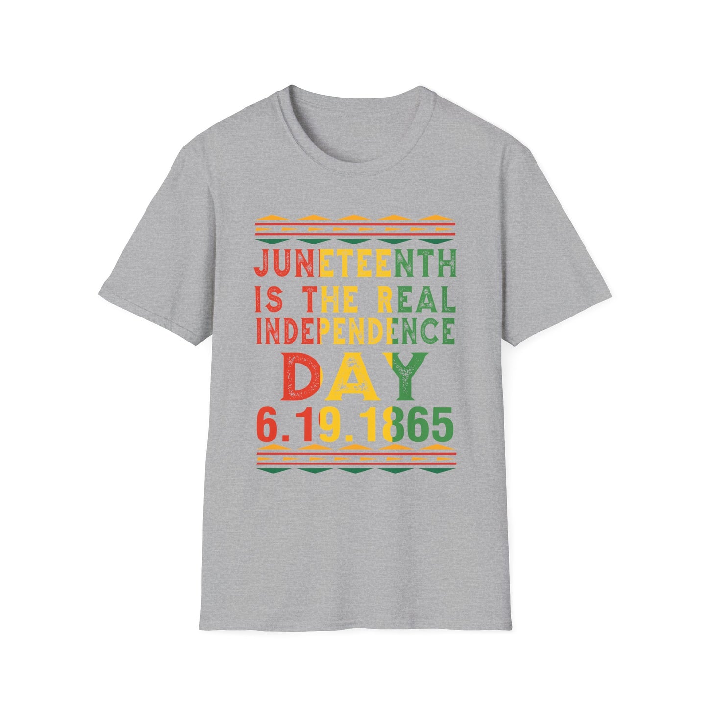 Juneteenth Independence Day T-Shirt, Softstyle Tee, Celebration Apparel, Black History Month, Gift for Activists, Unique Statement Shirt