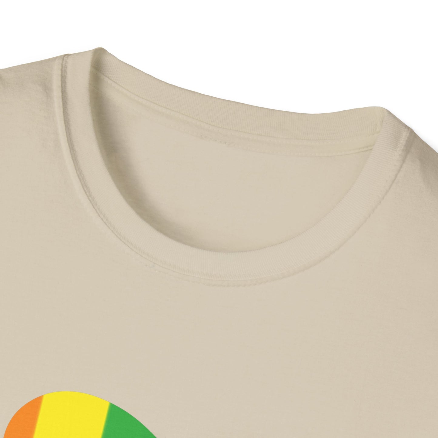 Pride Ally T-Shirt, Unisex Tee for LGBTQ+ Support, Softstyle Shirt for Everyday Wear, Gift for Allies