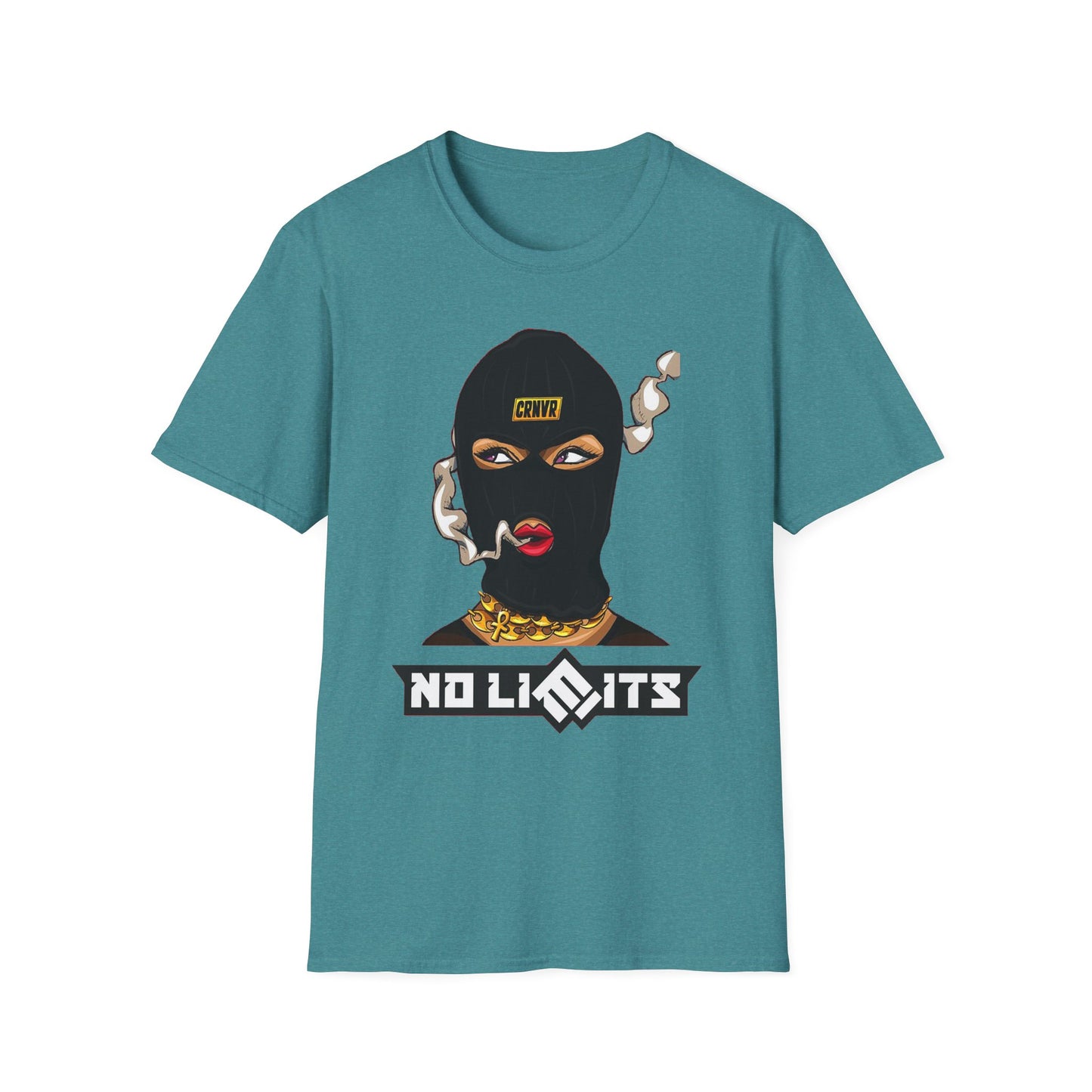 Unisex Softstyle T-Shirt - No Limits Graphic Tee for Bold Individuals