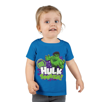 Hulk Smash Toddler T-Shirt - Fun & Playful Graphic Tee for Kids