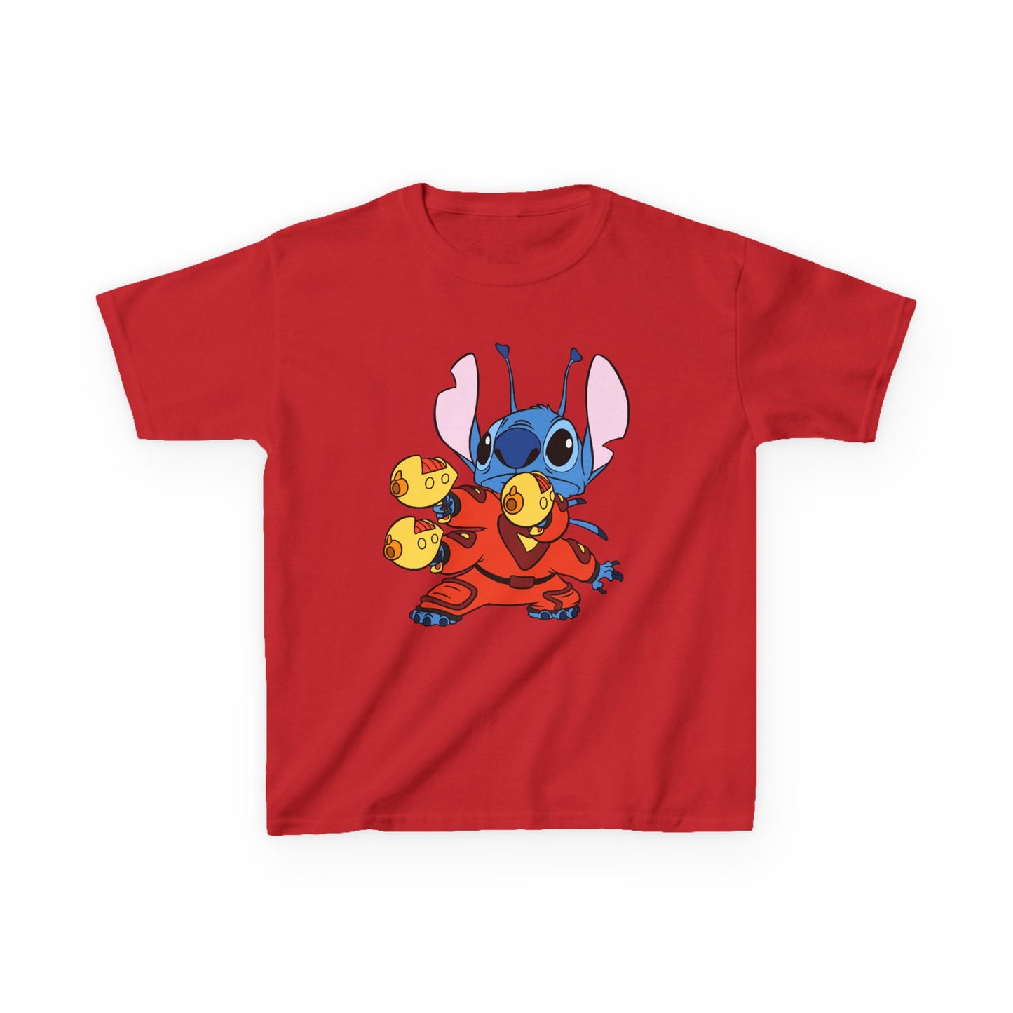 Colorful Kids Tee with Fun Cartoon Design