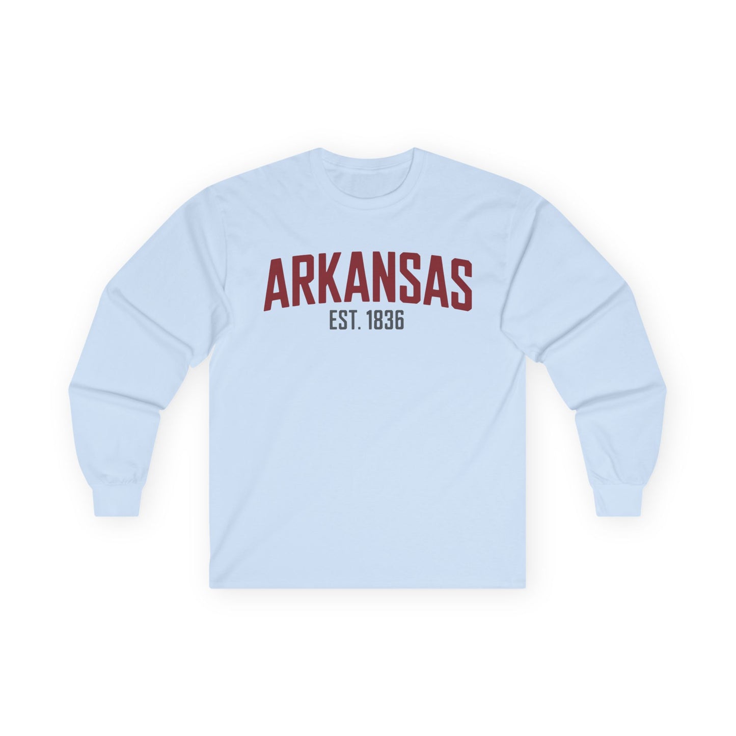Arkansas Est. 1836 Long Sleeve Tee