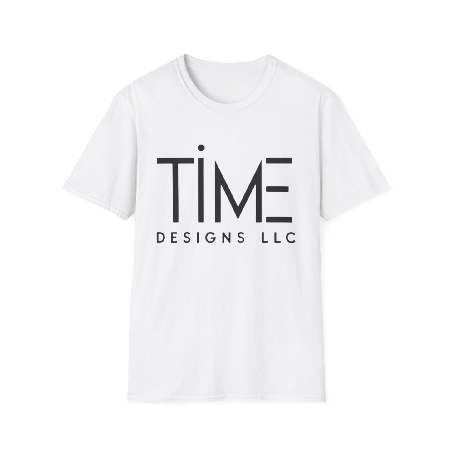 Minimalist Time Design Unisex T-Shirt, Casual Wear, Gift for Him/Her, Everyday Style, Graphic Tee, Modern Apparel