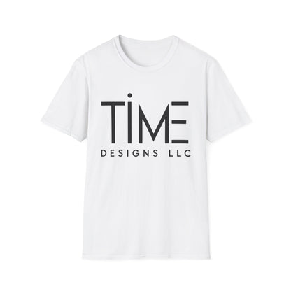 Minimalist Time Design Unisex T-Shirt, Casual Wear, Gift for Him/Her, Everyday Style, Graphic Tee, Modern Apparel