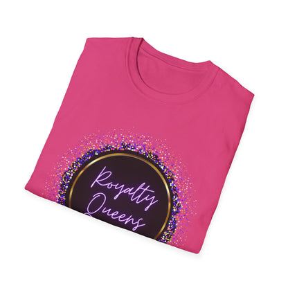 Royalty Queen Unisex Softstyle T-Shirt - Celebrate Empowerment, Perfect Gift for Queens, Birthday, Party, Casual Wear, Inspirational Tee