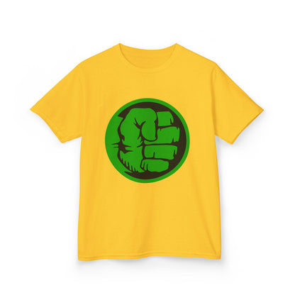 Kids Heavy Cotton™ Tee Featuring Bold Fist Graphic, Fun for Kids, Stylish T-Shirt, Unique Gift for Boys, Playwear, Birthday Gift, [...]