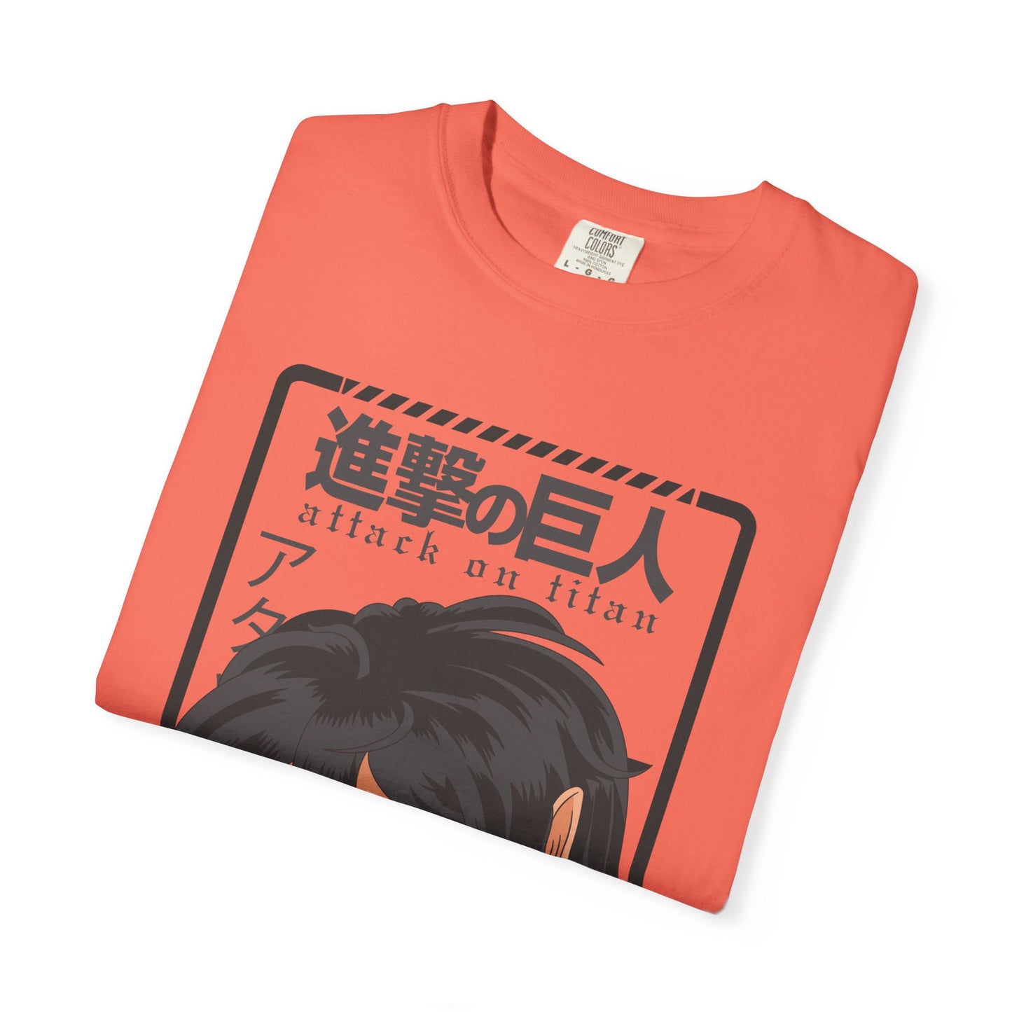 Anime Graphic T-Shirt, Attack on Titan Tee, Unisex Casual Shirt, Gift for Anime Fans, Streetwear Style