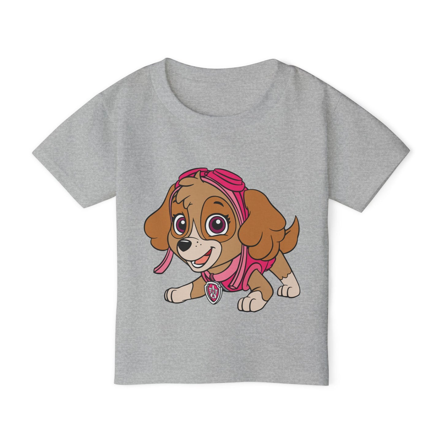 Cute Toddler T-Shirt with Playful Puppy Design, Kids Gift, Birthday Party Outfit, Everyday Wear, Animal Lover Tee