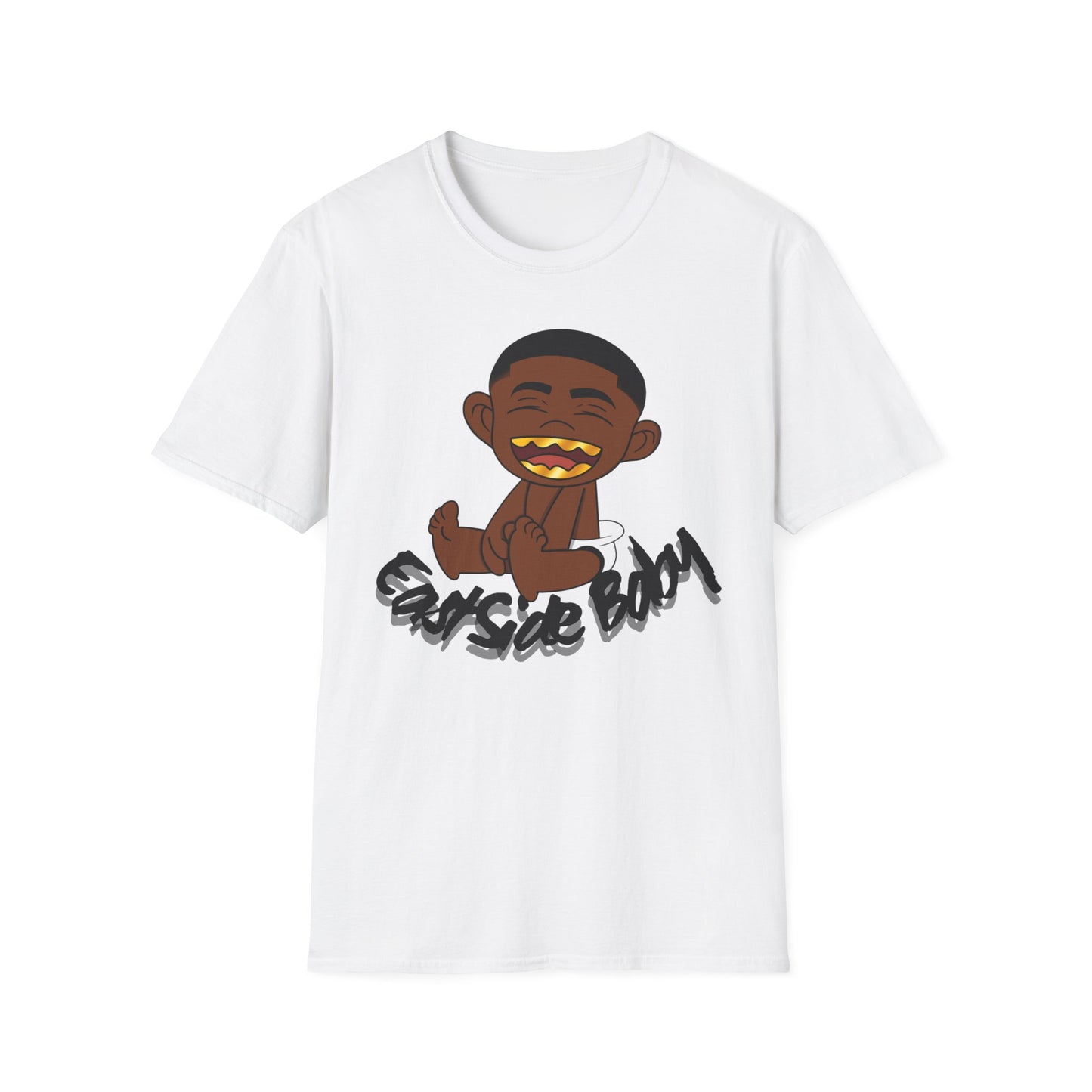 Unisex Softstyle T-Shirt - 'Eastside baby' Fun Graphic Tee