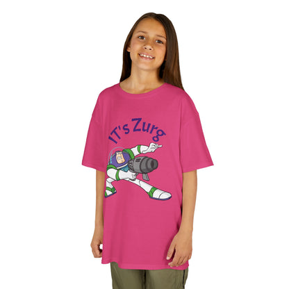Kids Buzz Lightyear Tee - 'It's Zorg' Fun Cotton T-Shirt