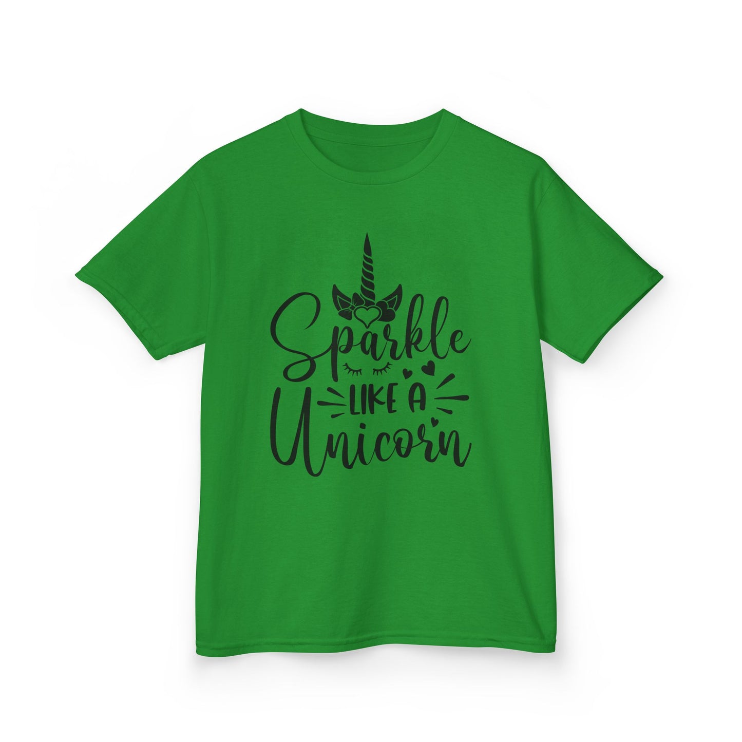Sparkle Like A Unicorn Kids Tee - Fun & Colorful Cotton Shirt