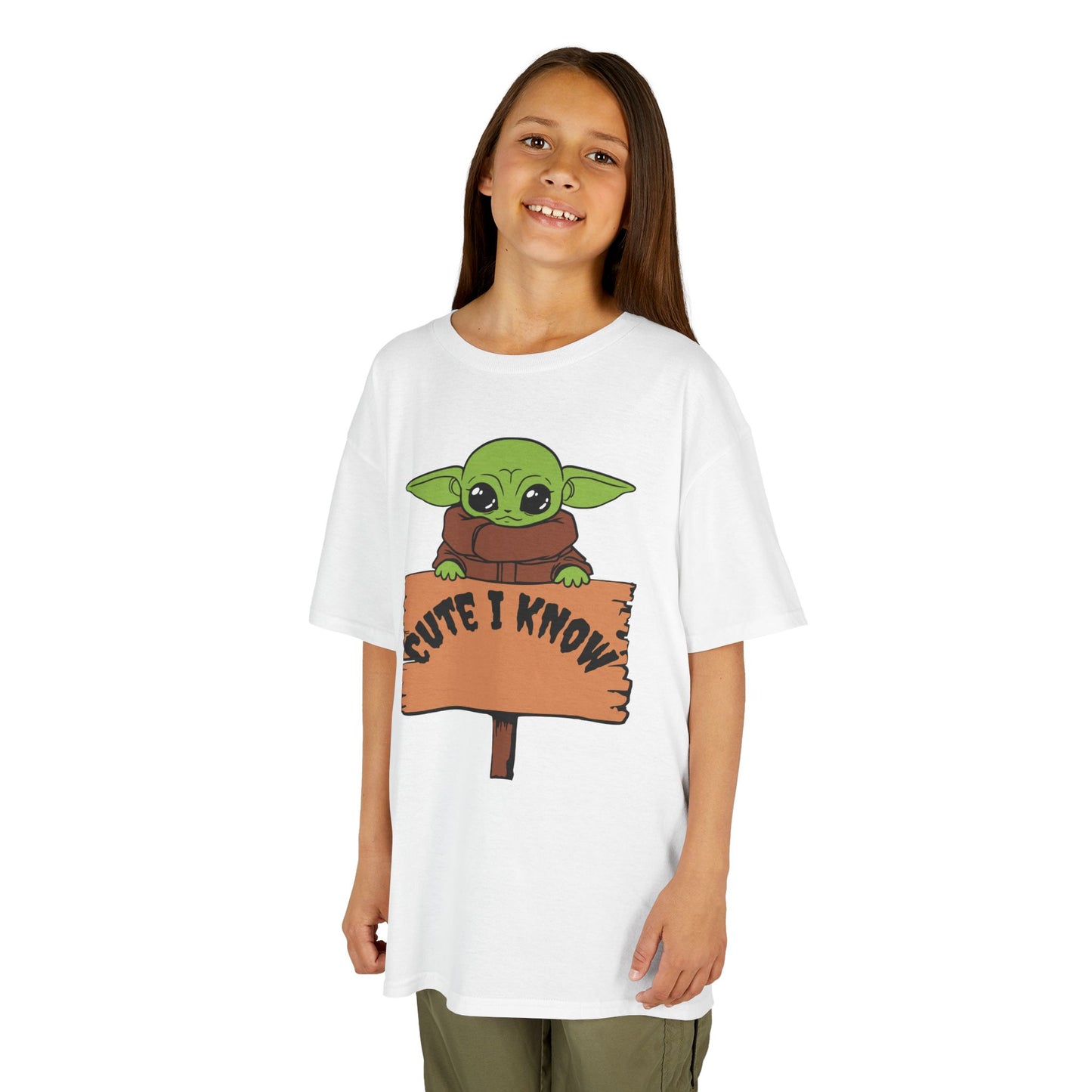 Cute Baby Alien Kids Tee - "Cute I Know" Design for Trendy Kids