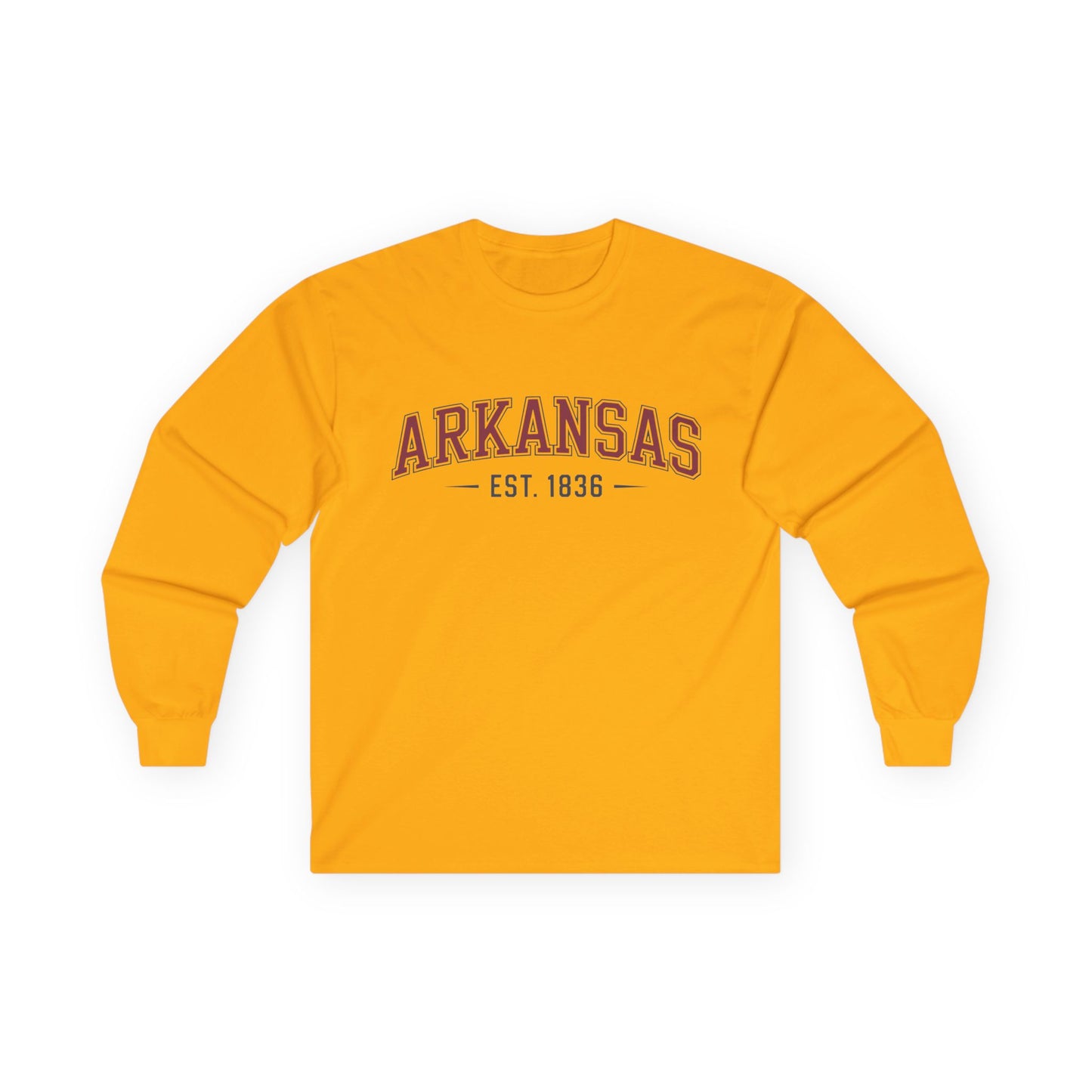 Arkansas EST. 1836 Long Sleeve Tee