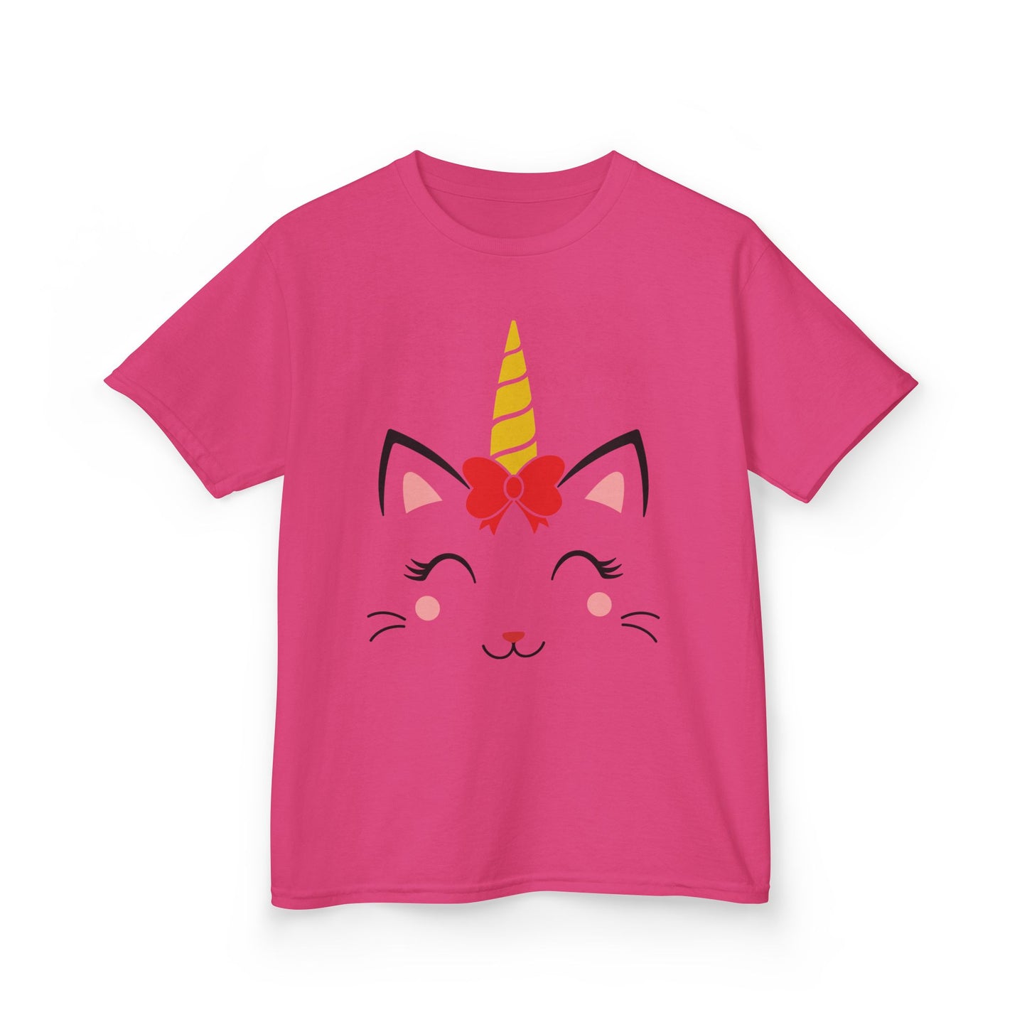 Cute Unicorn Kids Heavy Cotton Tee - Perfect for Birthdays and Everyday Fun!