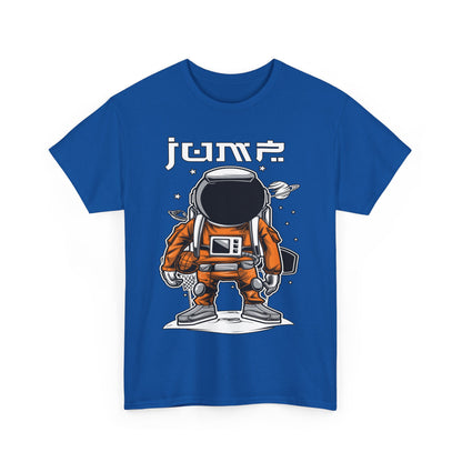 Astronaut Graphic Unisex Heavy Cotton Tee - Space Explorer Tee