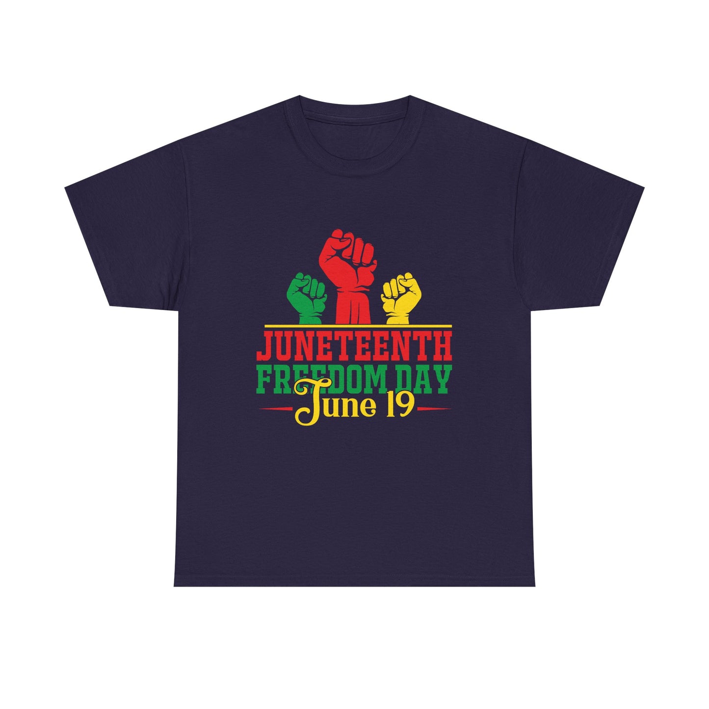 Juneteenth Freedom Day Tee | Unisex Cotton T-Shirt for Celebrating Emancipation, Black History Month, Racial Justice, Equality