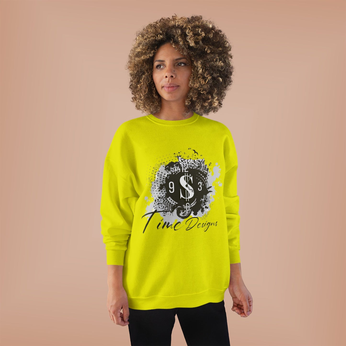 Unisex Eco-Friendly Graphic Crewneck Sweatshirt