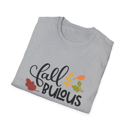 Fall Bulous Unisex Softstyle T-Shirt - Cozy Autumn Tee, Perfect for Thanksgiving, Fall Parties, Gift for Her, Seasonal Fashion