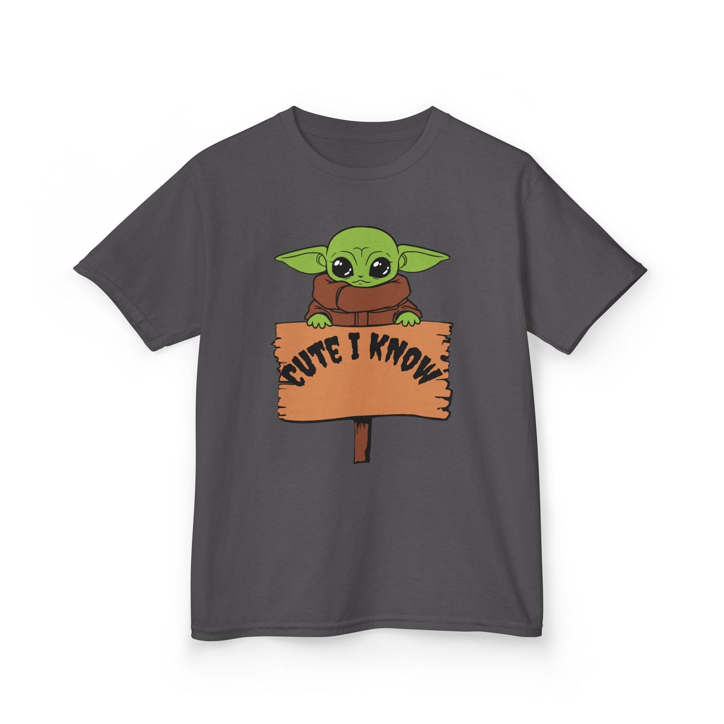 Cute Baby Alien Kids Tee - "Cute I Know" Design for Trendy Kids