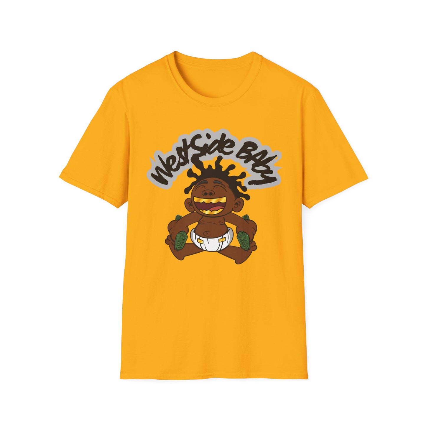 Westside Baby Graphic T-Shirt - Unisex Softstyle Tee for Fun and Unique Style