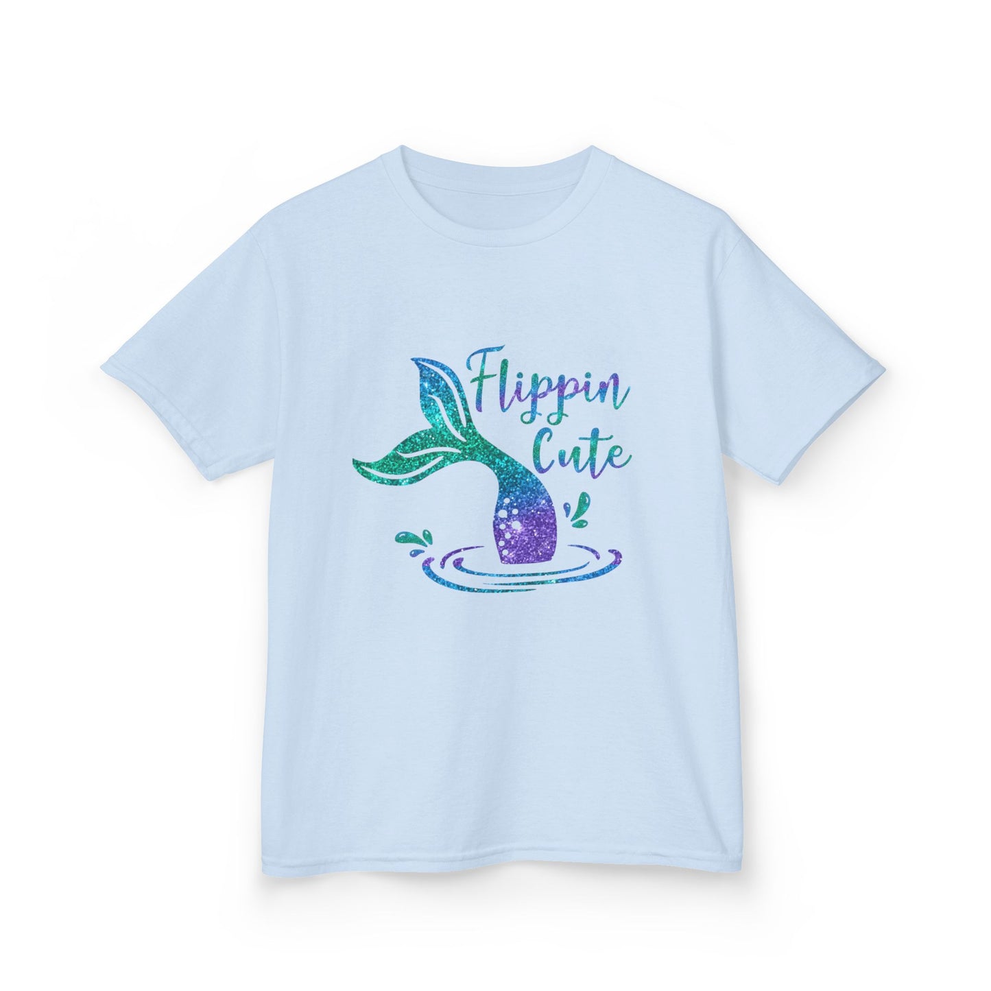 Flippin Cute Kids Tee - Colorful Whale Design for Fun-loving Children